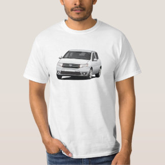 Dacia Sandero illustration - silver gray T-Shirt