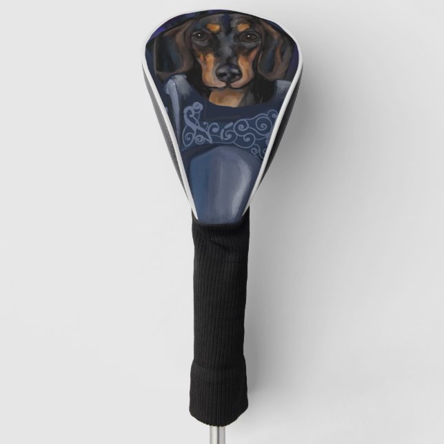 Dacshund      golf head cover (Front)