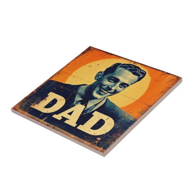 DAD (1) 1960s-Inspired Graphics Tile (Side)