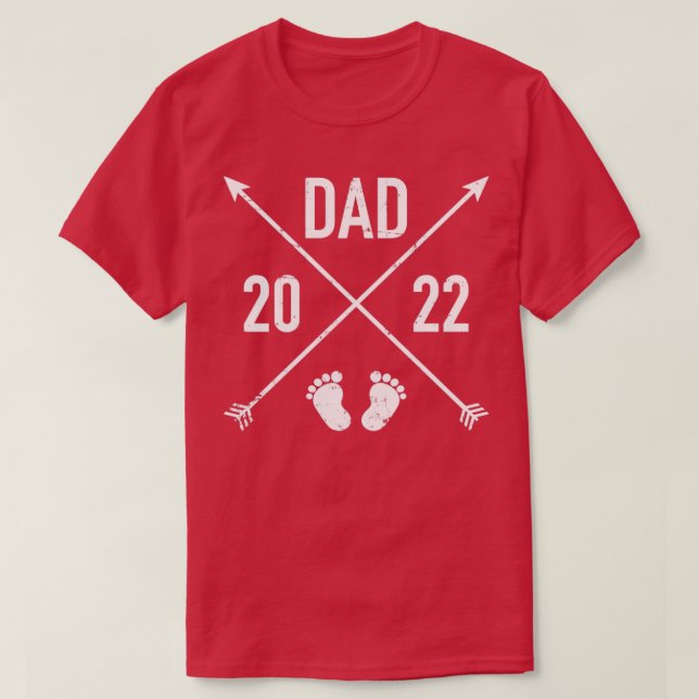 Dad 2022 hipster T-Shirt (Design Front)