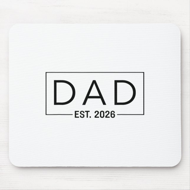 Dad 2026  mouse mat (Front)