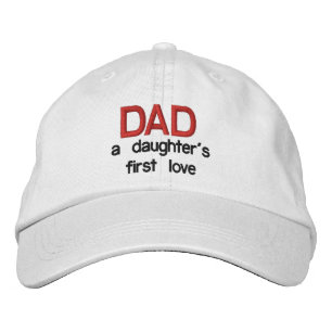 Dad a Daughter's First Love - Adjustable Hat
