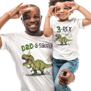 Dad-a-saurus Dinosaur Theme Kids Birthday Party