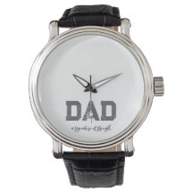 Dad – A Signature of Strength Modern Luxury black