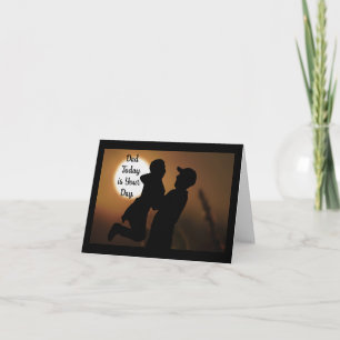 Dad And Child Father's Day Greeting Card