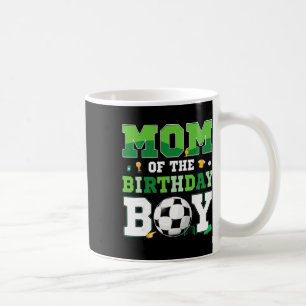 Dad And Mom Of The Birthday Boy Soccer Birthday Fa Coffee Mug