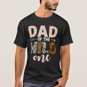 Dad And Mom Of The Wild One Birthday Girl Family P T-Shirt