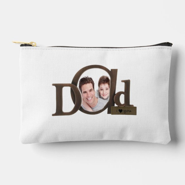 Dad And Son - Dad and Son Photo Frame Accessory Pouch (Front)
