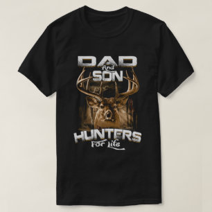 Dad And Son Hunters For Life Men's T-Shirt