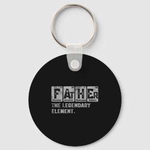 Dad And Son Matching Fathers Day Cool Family Scien Key Ring