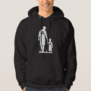 Dad And Son - The Real Boss 1 Hoodie