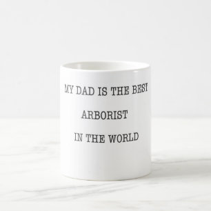 Dad Arborist chainsaw birtday gift cup