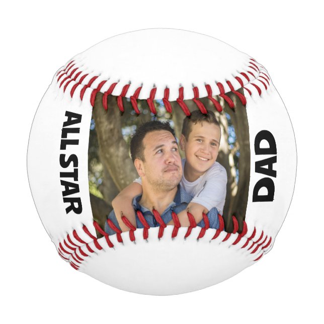 DAD BASEBALL FATHER'S DAY - ADD PHOTO (Front)