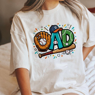 Dad Baseball Father'S Day Gift Tri-Blend Shirt