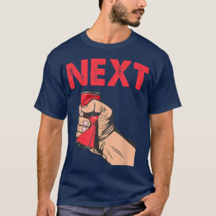 Dad Beer Drinker Net Beer Drinking Beer Can Drink T-Shirt