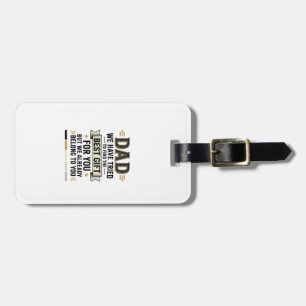 Dad Best Gift Belong to You Vintage Vector Shirt_1 Luggage Tag