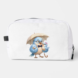 Dad Bird Travel Case Family Design Dopp Kit