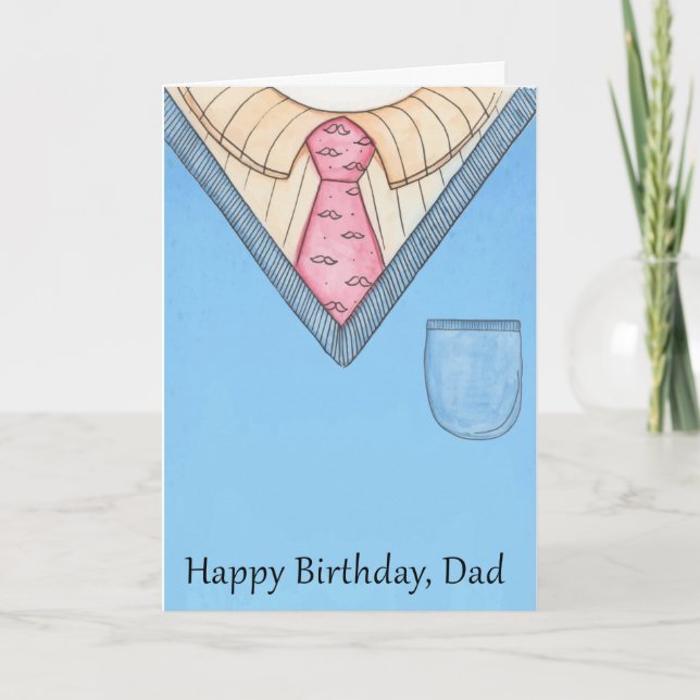 Dad, Birthday Card Dad, Jumper Dad (Front)