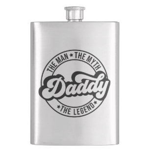 Dad birthday gift father father's day daddy gifts  hip flask