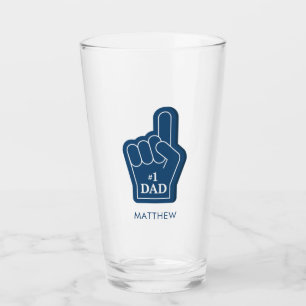 Dad Birthday Keepsake Personalised Glass