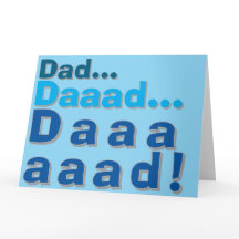 Dad Birthday or Fathers Day Card