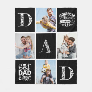 Dad Blanket Personalised Gift for Men