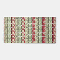 Dad Blocks Pattern Father Daddy Theme