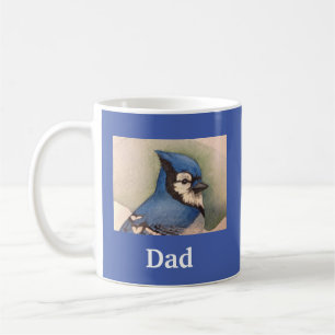 Dad Bluejay Happy Father's Day Mug