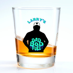 Dad Bod Fuel Funny Shot Glass