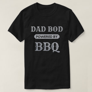 Dad Bod Powered By BBQ Glitter T-Shirt