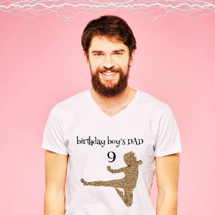 Dad Boy Sports Party Martial Arts Karate Birthday T-Shirt