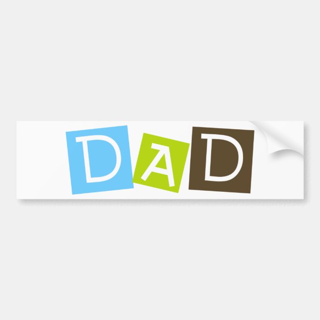 Dad Bumper Sticker (Front)