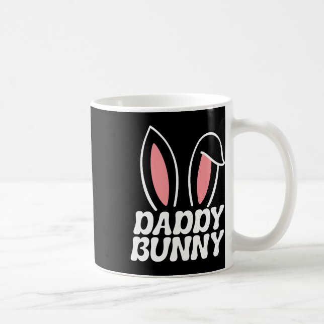 Dad Bunny Fun Bunny Ear Easter For  Coffee Mug (Right)