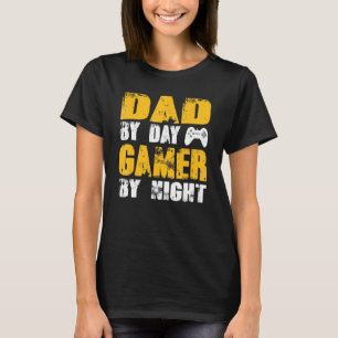 Dad By Day Gamer By Night 1 T-Shirt
