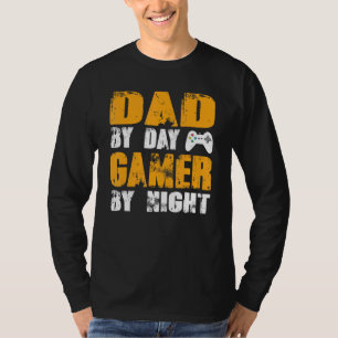 Dad By Day Gamer By Night 1 T-Shirt