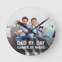 Dad By Day Gamer By Night Son And Dad Father's Day