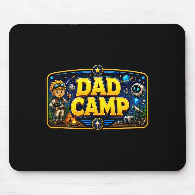 Dad camp  mouse mat (Front)