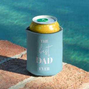 Dad & Child – Heart Frame Best Dad Ever Can Cooler