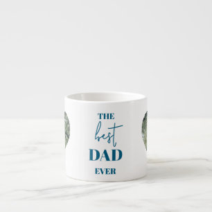 Dad & Child Photo – Heart Frame Best Dad Ever    Espresso Cup