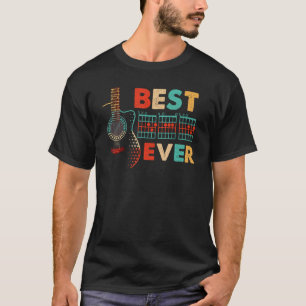 Dad Chords Best Dad Ever Guitar T-Shirt T-Shirt