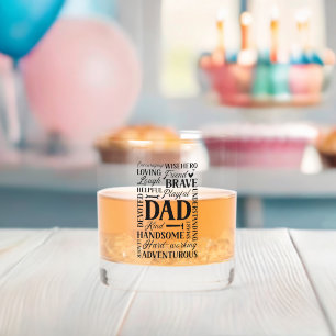 Dad Classic Father’s Day Gift  Whiskey Glass