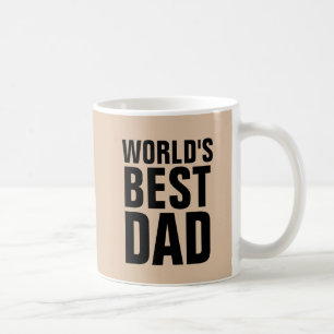 DAD COFFEE MUG -WORLDS BEST FATHER'S DAY