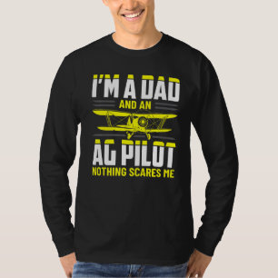 Dad Crop Duster AG Pilot Aerial Application Appare T-Shirt