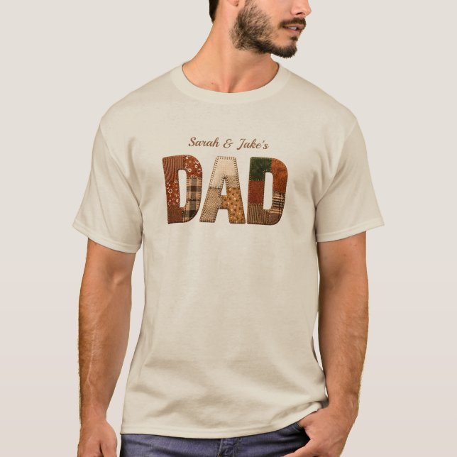 Dad Custom T-Shirt - Kids Gift (Front)