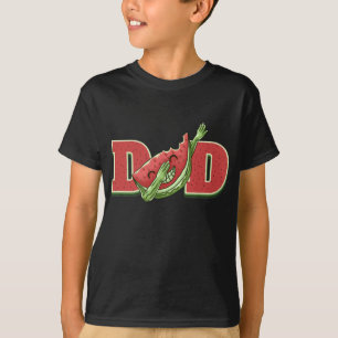 Dad Dabbing Watermelon Kawaii Dab Summer Lovers T-Shirt