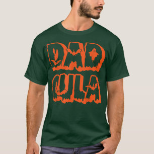 Dad Daddy Dracula Monster Costume Easy Halloween T-Shirt