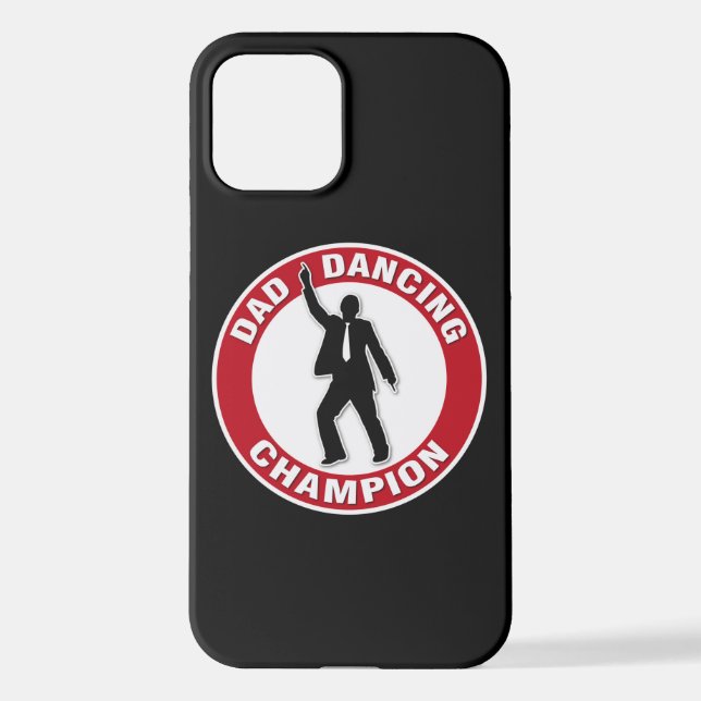 Dad Dancing Champion iPhone Case (Back)