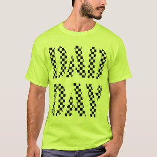DAD DAY chequered Happy Father's day! T-Shirt