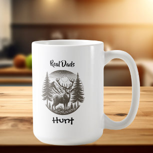 Dad Deer Hunt Mug Personalise