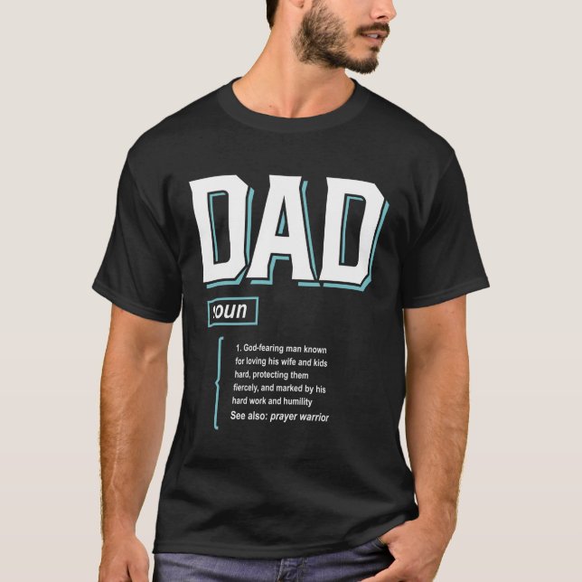 Dad Definition | Father's Day T-Shirt (Front)